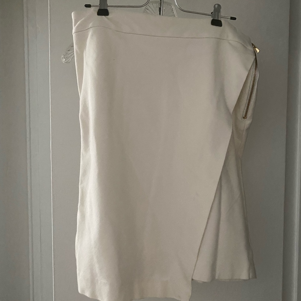 White skirt